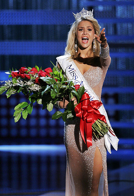 Kirsten Haglund из Мичигана названа Miss America 2008 (11 фото)