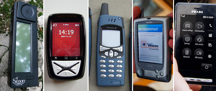 Мобильная ностальгия: сенсорные телефоны до эпохи iPhone