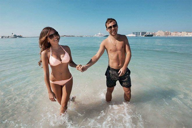 Сексуальные жены российских футболистов в Instagram