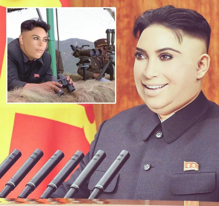 Двое самых популярных Кимов в одном лице: Ким Чен Кардаш-Ын