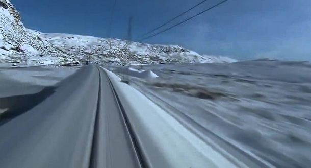 400 километров в час: мир глазами машиниста высокоскоростного поезда! (видео)