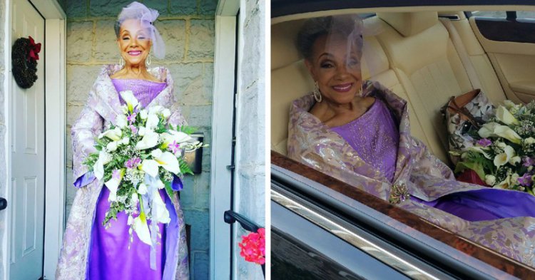 86-летняя бабушка вышла замуж